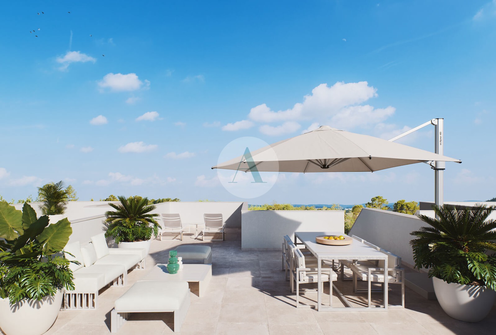 Moderne rijhuizen in pilar de la horadada met ruime dakterrassen en op slechts 4 km van het strand Moderne rijhuizen in pilar de la horadada met ruime dakterrassen en op slechts 4 km van het strand