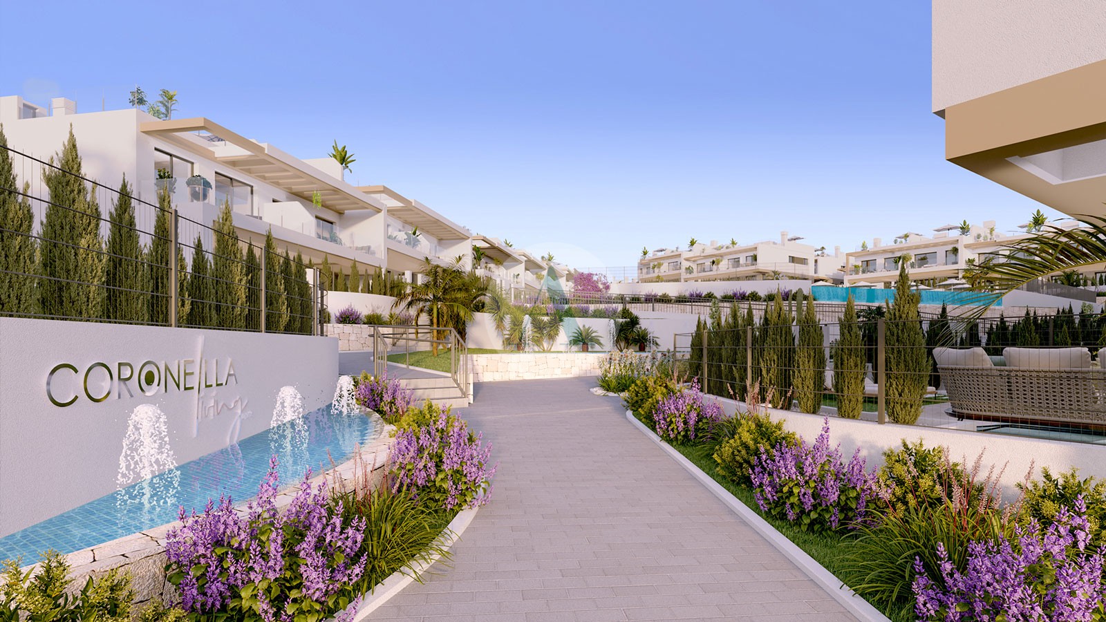 Coronella living nieuwbouwappartementen in torrevieja met 7 000m2 aan gemeenschappelijke zones