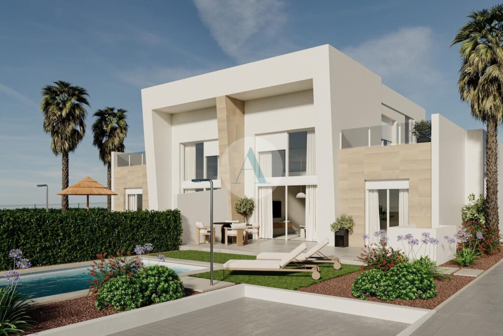Leros moderne villas met privazwembad in la finca golf