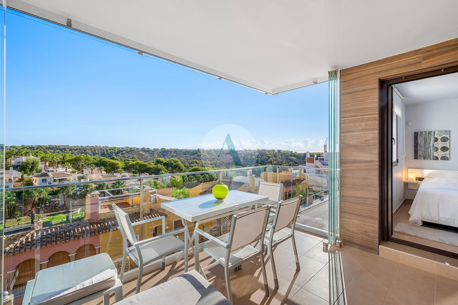 Modern appartement met groen uitzicht te koop in las ramblas golf